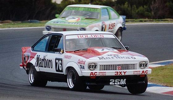 Two Holden Torana A9X race cars